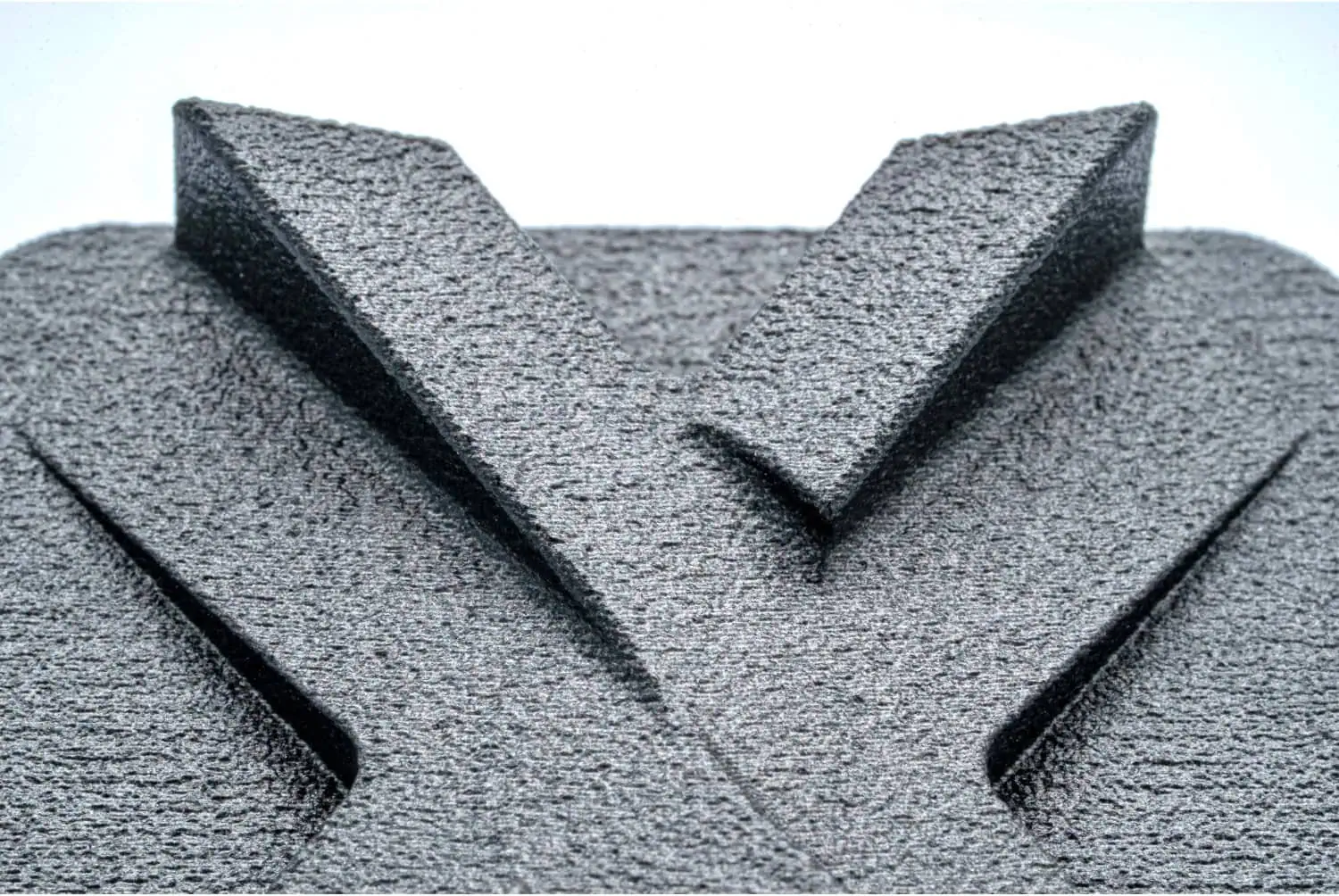 Vapor smoothed printed part with glossy surface